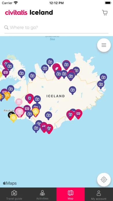 Capturas de tela do Iceland Guide by Civitatis.com