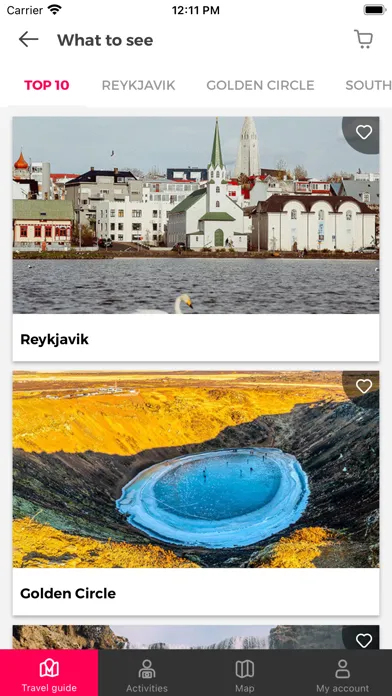 Capturas de tela do Iceland Guide by Civitatis.com