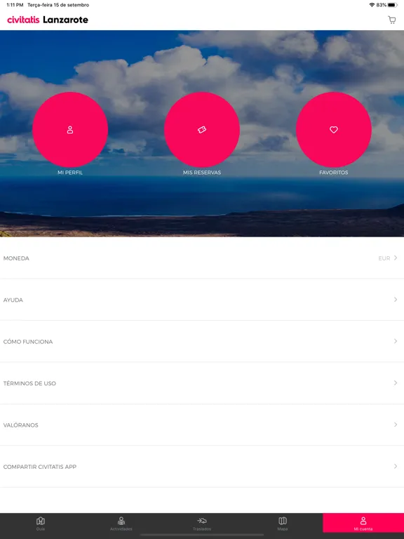 ภาพหน้าจอของ Lanzarote Guide by Civitatis iPad 