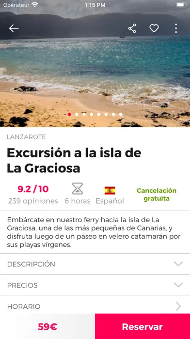ภาพหน้าจอของ Lanzarote Guide by Civitatis