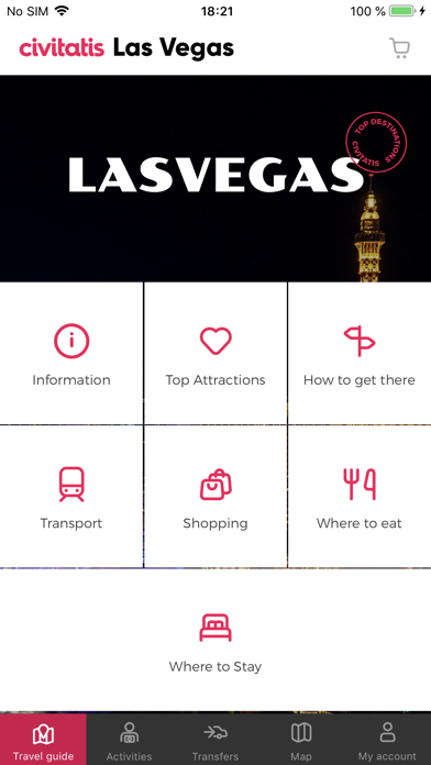 Ảnh chụp màn hình của Las Vegas Guide Civitatis.com
