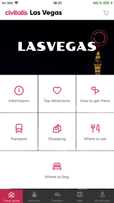 Tangkapan layar Las Vegas Guide Civitatis.com