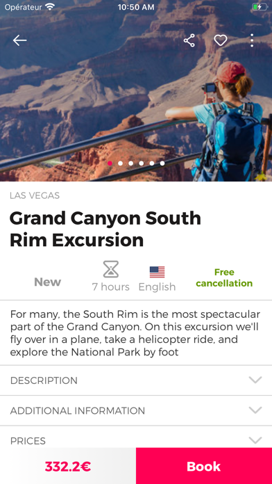 Ảnh chụp màn hình của Las Vegas Guide Civitatis.com