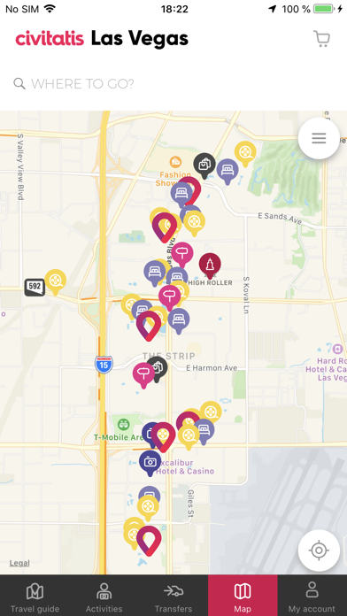Ảnh chụp màn hình của Las Vegas Guide Civitatis.com
