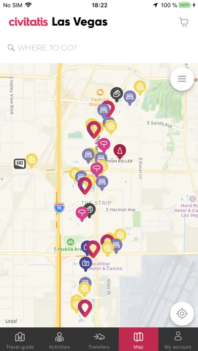 Tangkapan layar Las Vegas Guide Civitatis.com