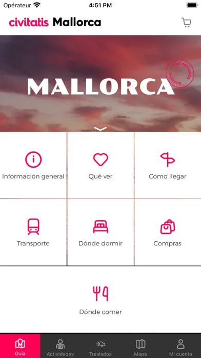 Guia de Mallorca Civitatis.com سکرین شاٹس