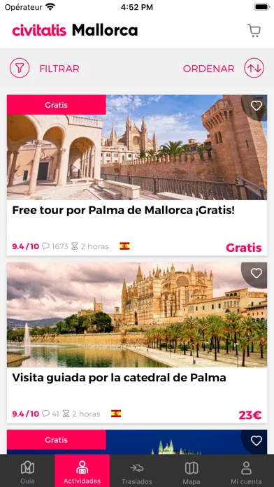 Guia de Mallorca Civitatis.com سکرین شاٹس