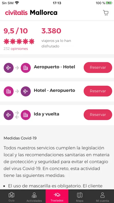Guia de Mallorca Civitatis.com سکرین شاٹس