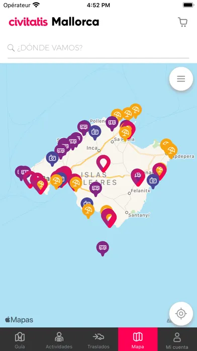 Guia de Mallorca Civitatis.com سکرین شاٹس