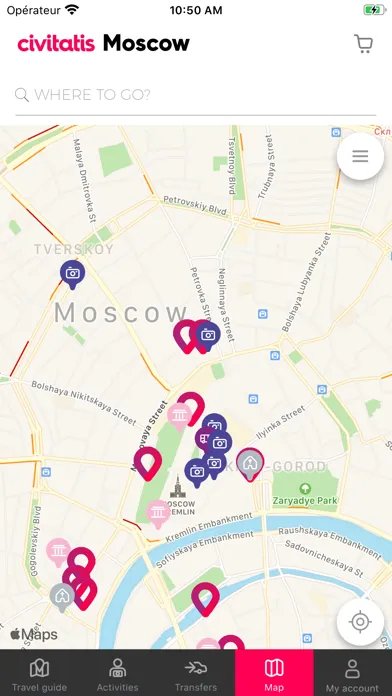 Capturas de tela do Moscow Guide by Civitatis.com