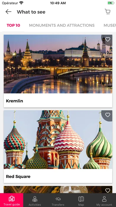 Capturas de tela do Moscow Guide by Civitatis.com