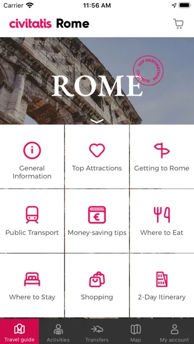 Screenshot di Rome Guide by Civitatis.com