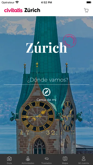Tangkapan layar Guía de Zúrich Civitatis.com