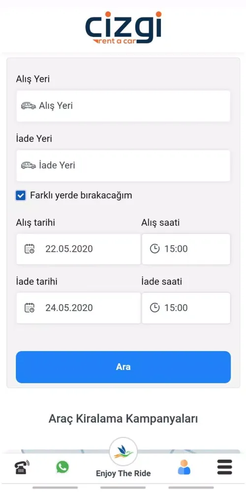 Cizgi Rent A Car - Rental Car Screenshots