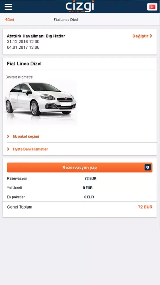 Cizgi Rent A Car Screenshots