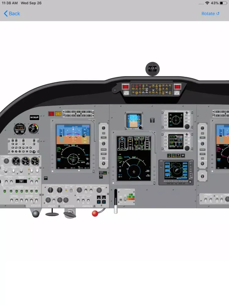 Citation CJ1+ Study App iPad  스크린샷