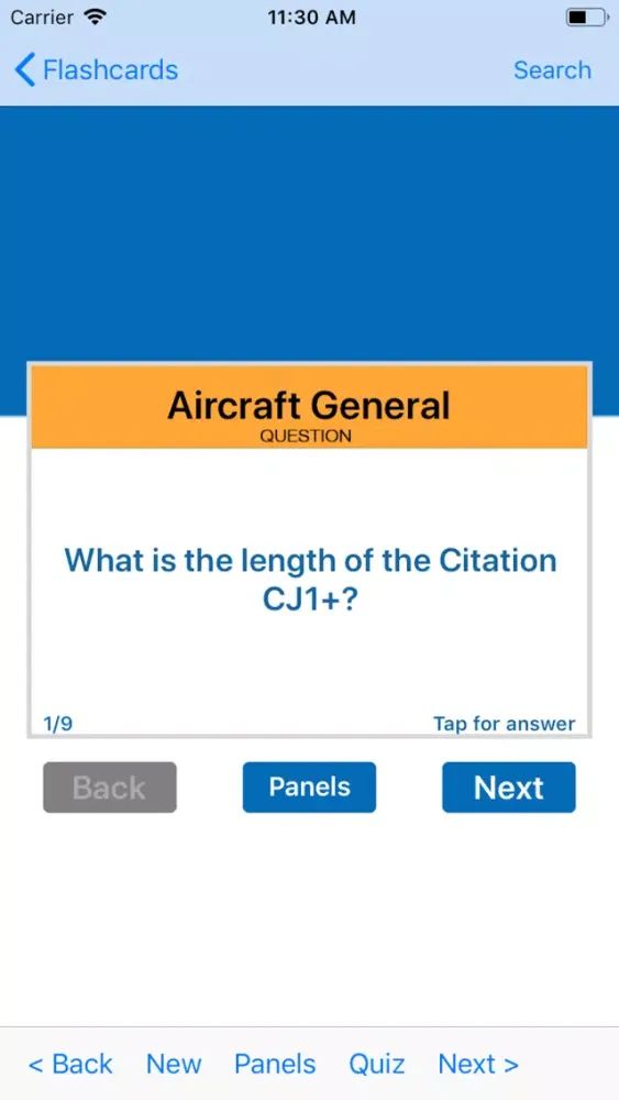 Citation CJ1+ Study App 스크린샷