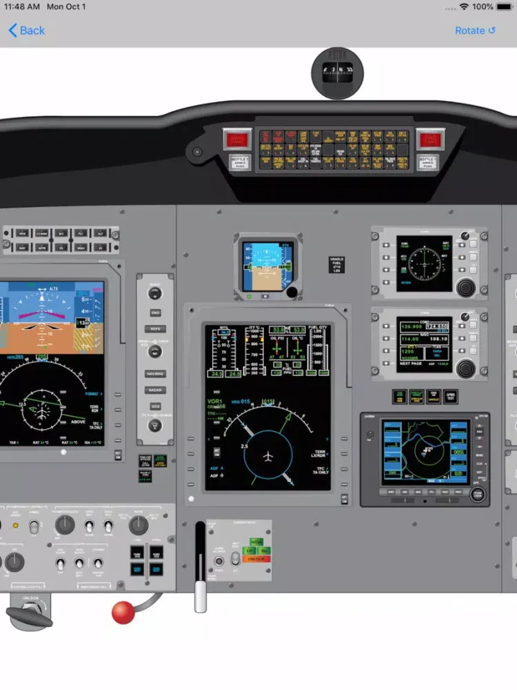 Citation CJ2+ Study App iPad 应用截图