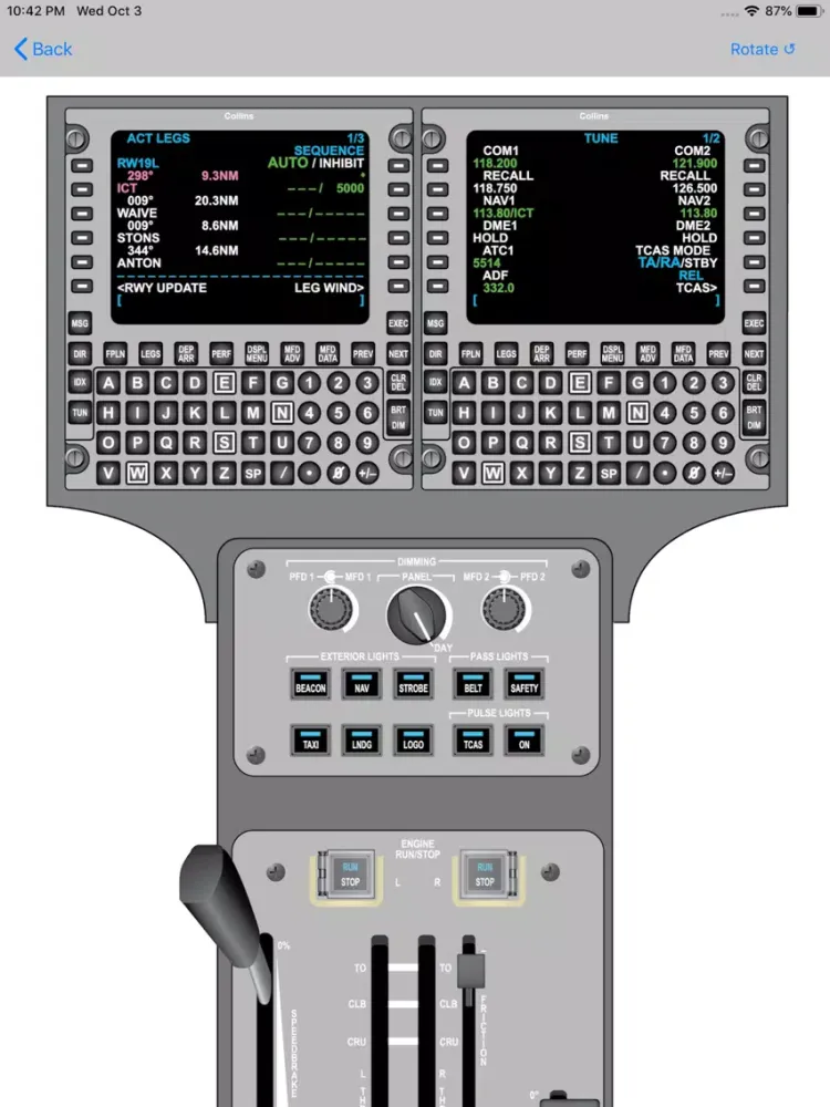تصاویر Citation CJ4 Study App iPad 
