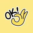 Chatty Word Message Stickers