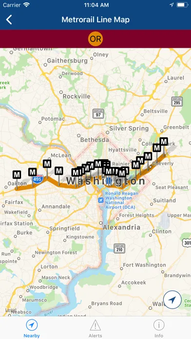 DC Mass Transit • metro + bus應用截圖