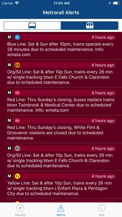 DC Mass Transit • metro + bus應用截圖