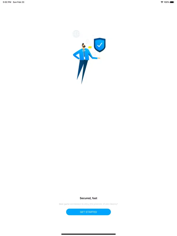 ภาพหน้าจอของ CSpeed VPN - fast vpn iPad 