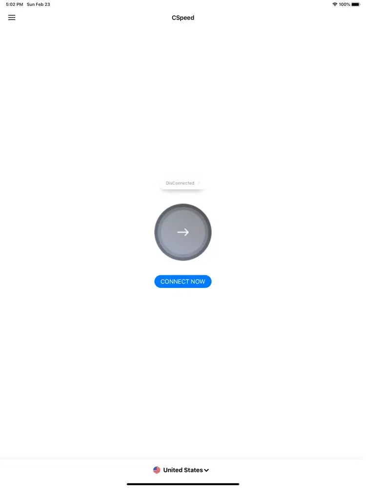 ภาพหน้าจอของ CSpeed VPN - fast vpn iPad 