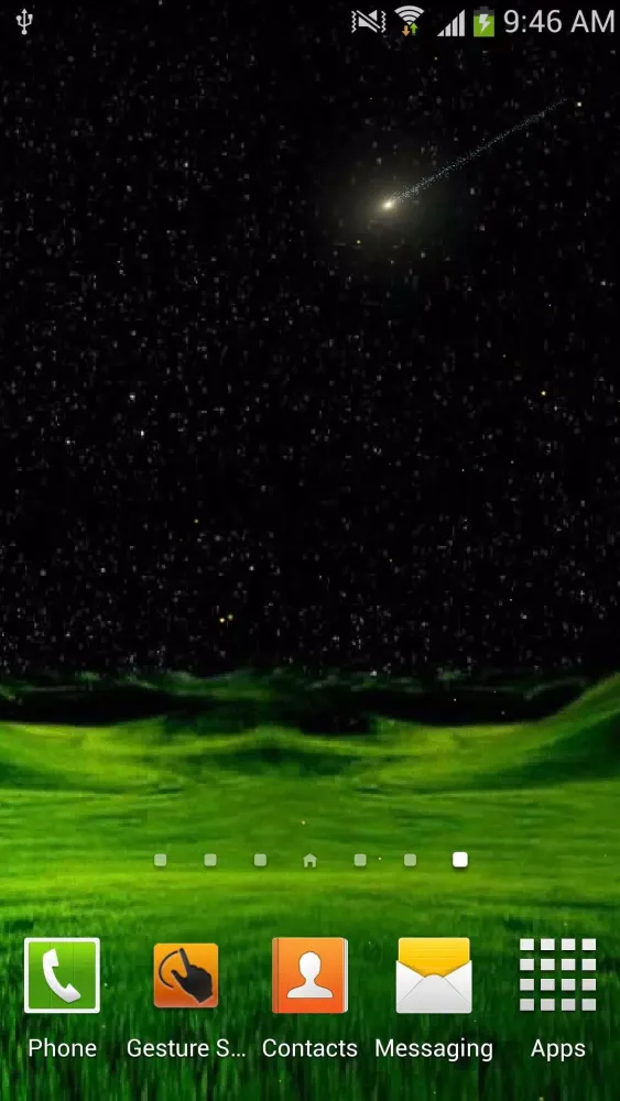 Meteors star night wallpaper應用截圖