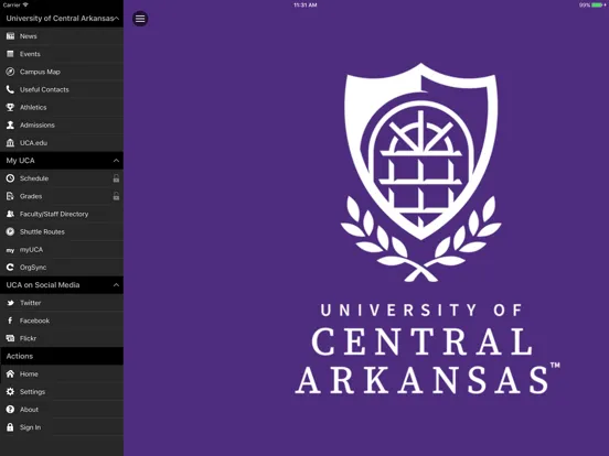 University of Central Arkansas iPad  স্ক্রিনশট