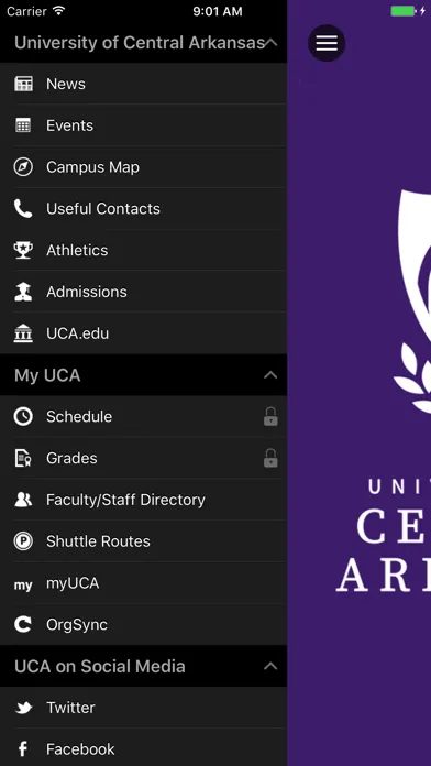 University of Central Arkansas স্ক্রিনশট