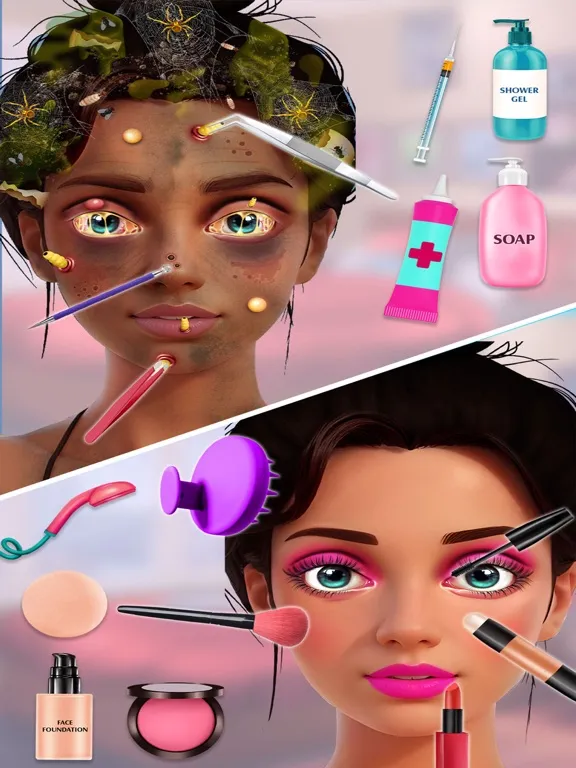Capturas de pantalla de ASMR Doctor Makeover Spa Salon iPad 