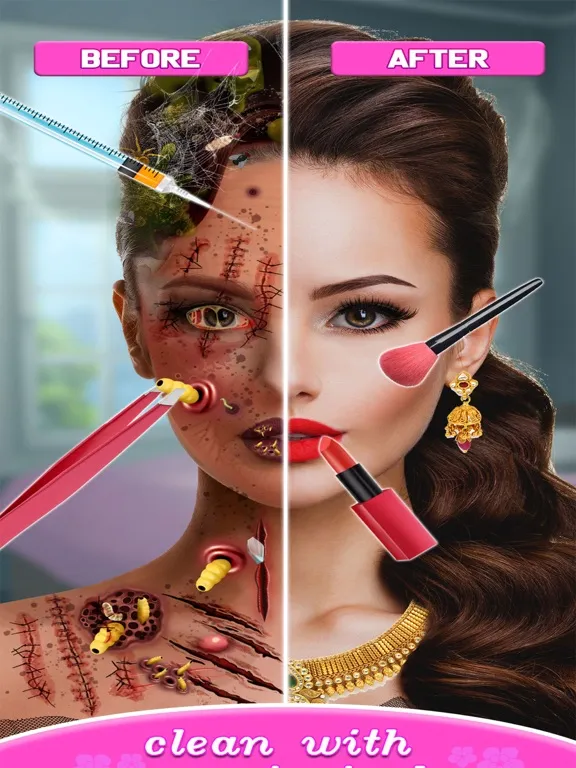 Capturas de pantalla de ASMR Doctor Makeover Spa Salon iPad 