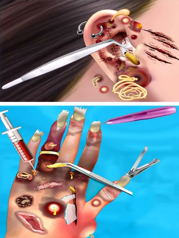 Capturas de pantalla de ASMR Doctor Makeover Spa Salon iPad 