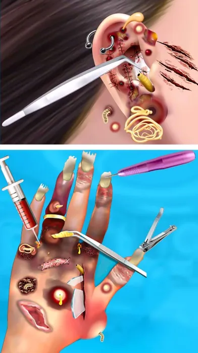 Capturas de pantalla de ASMR Doctor Makeover Spa Salon