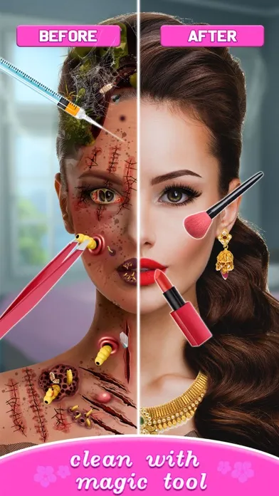 Capturas de pantalla de ASMR Doctor Makeover Spa Salon