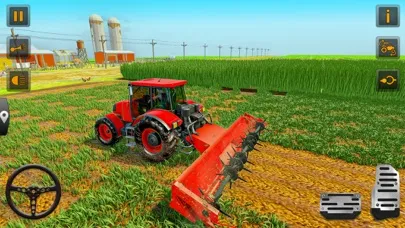 Tangkapan skrin Tractor Farming Sim 2023
