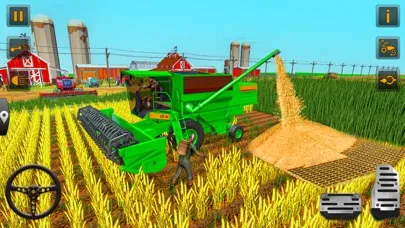 Tangkapan skrin Tractor Farming Sim 2023