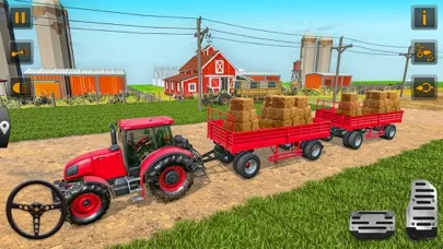 Tangkapan skrin Tractor Farming Sim 2023