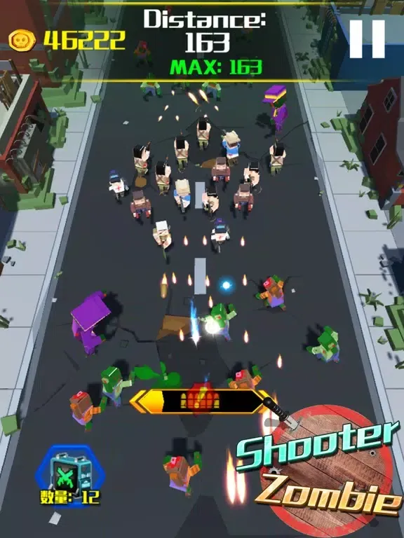 Capturas de tela do Haters VS Dead Zombie iPad 