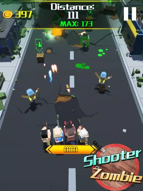 Capturas de tela do Haters VS Dead Zombie iPad 