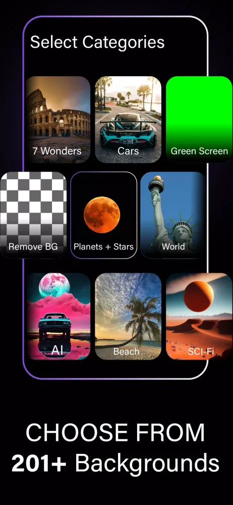 Скриншоты Video Background Changer