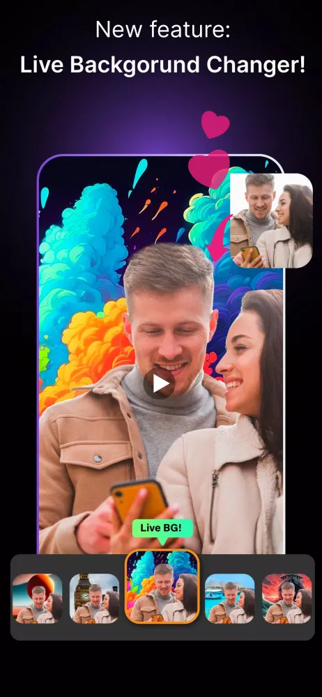 Скриншоты Video Background Changer