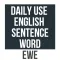 Learn English In Ewe