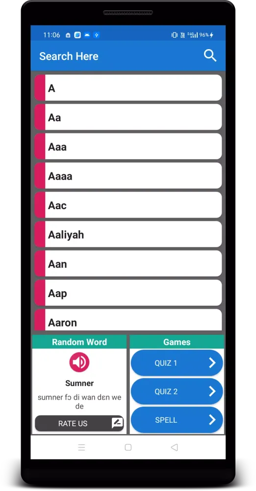 Capturas de pantalla de English To Krio Dictionary