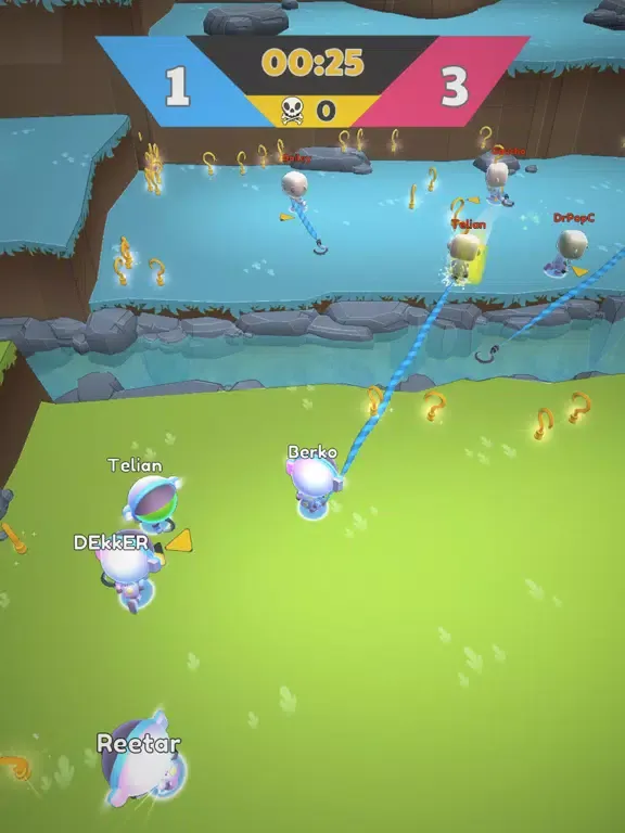 Hook.io - Pull The Enemy iPad Screenshots