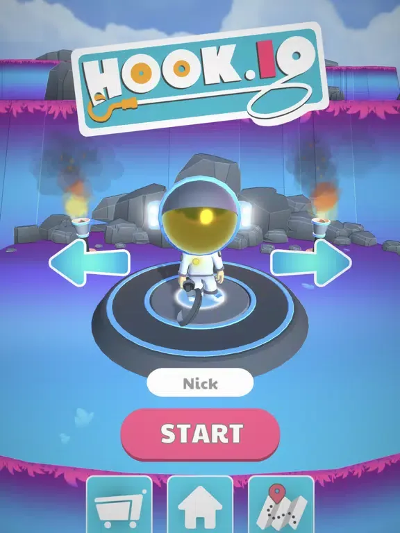 Hook.io - Pull The Enemy iPad Screenshots
