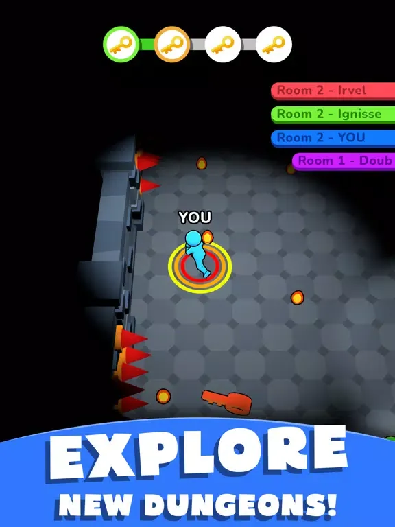 Capturas de tela do Dark.io - Run For Your Life iPad 