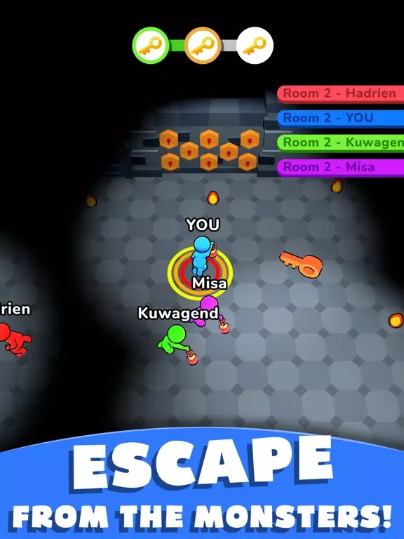 Capturas de tela do Dark.io - Run For Your Life iPad 