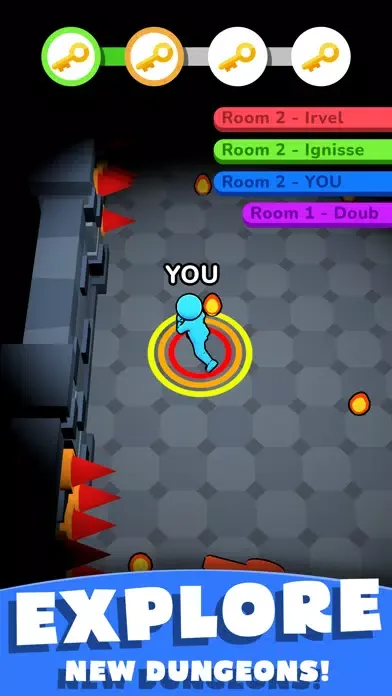 Capturas de tela do Dark.io - Run For Your Life